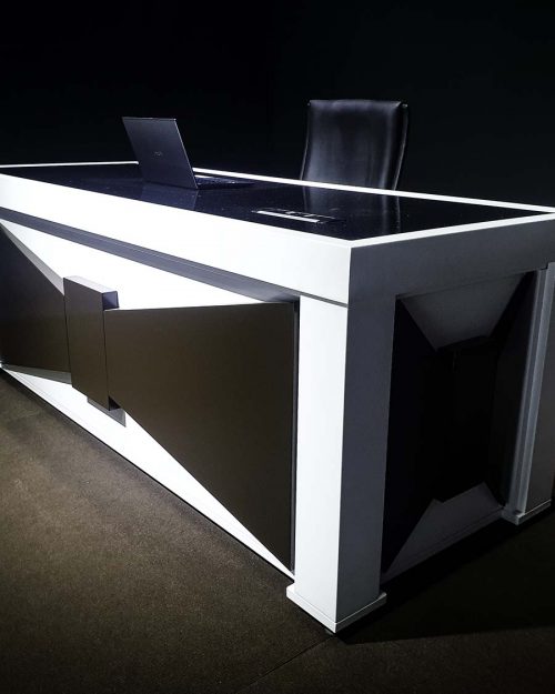 director table customized by teamweld
