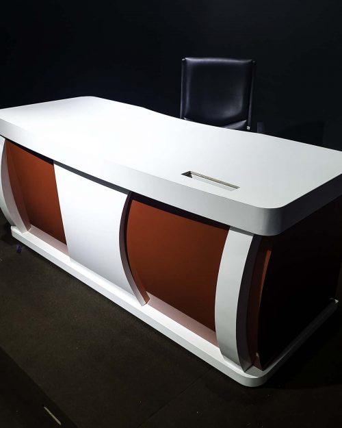 director table customized by teamweld